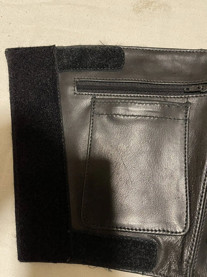 Ankle Wallet-Hidden Carry for Cash,Cr. Cards,ID, Keys - Soft Lamb Leather - Image 7