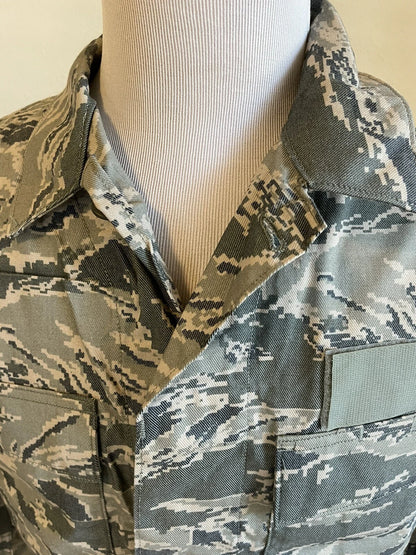 USAF AIRMAN'S BATTLE ENSEMBLE ABU TIGER STRIPE CAMO TOP NOMEX/ARAMID NEW LR - Image 3