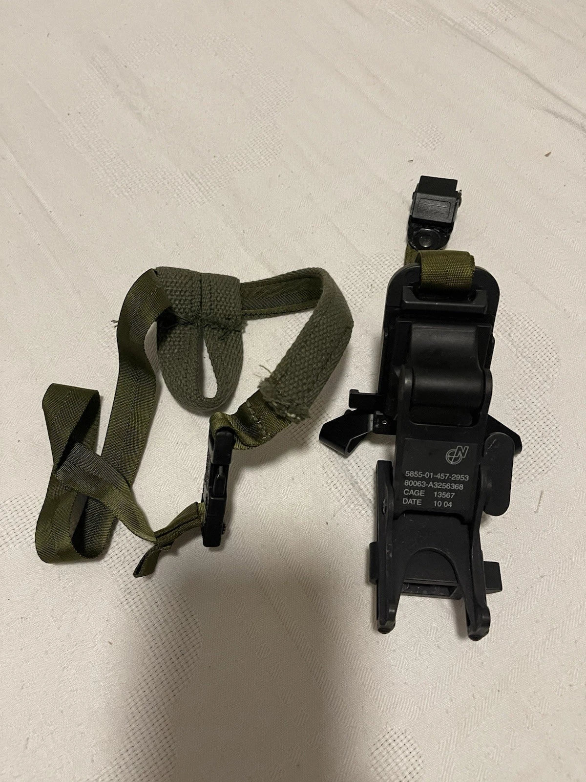 NOROTOS Rhino Mount NVG Night Vision Helmet ACH 5855-01-457-2953 - Image 1
