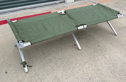 NEW USGI MILITARY CAMPING COT  SLEEPING BED OD W/Mosquito net &Poles. - Image 6