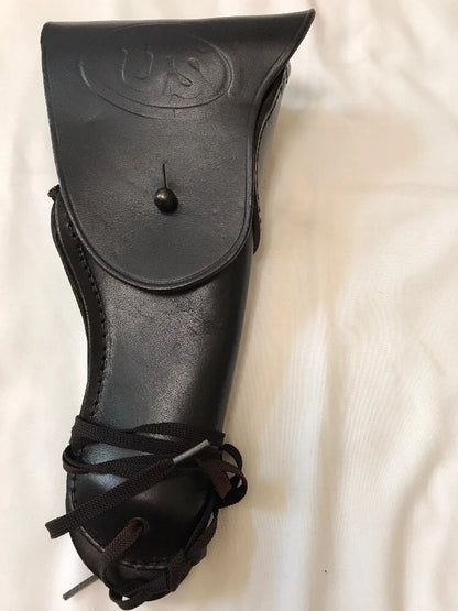 Genuine U.S. Military/ US  navy Vintage Collectible Leather Gun Holster New - Image 3