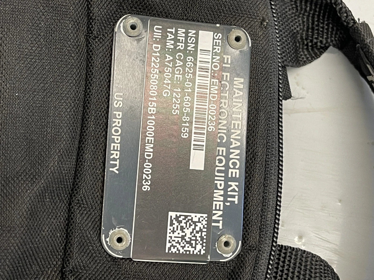 US Military Maintenance Kit, Electronic equipment back Pack. - Image 11