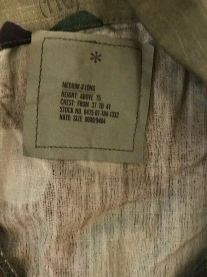Genuine US GI Woodland Camoflauge BDU  Shirt Vintage New MedXL 100%cotton - Image 3
