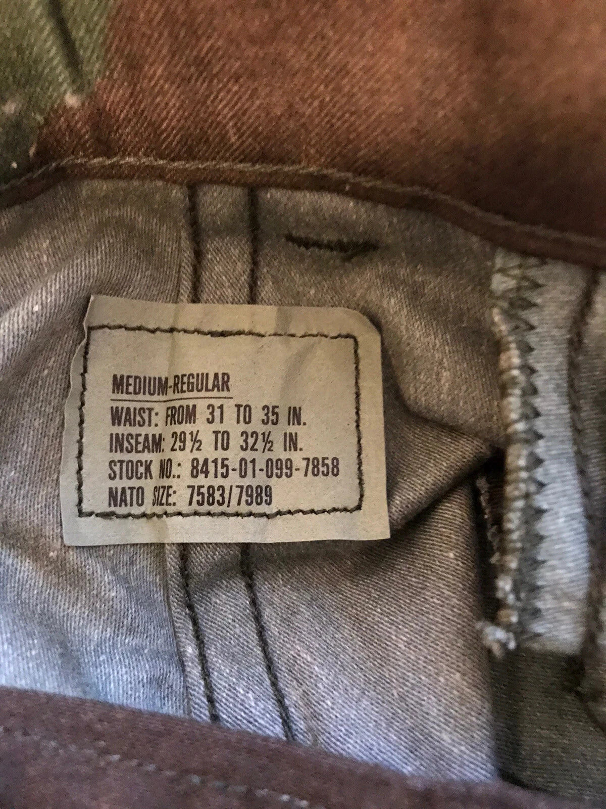 M65 Woodland Cold Weather Field Pants w Liner and Suspenders NOS USGI Med Reg - Image 9