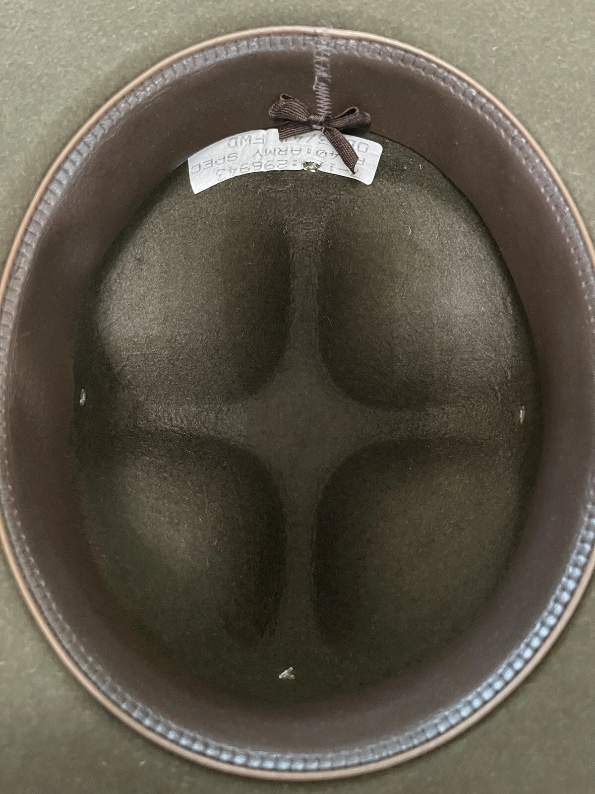 Genuine US military Garrison Collection Drill Sergeants  Hat Brand New M= 57cm - Image 8