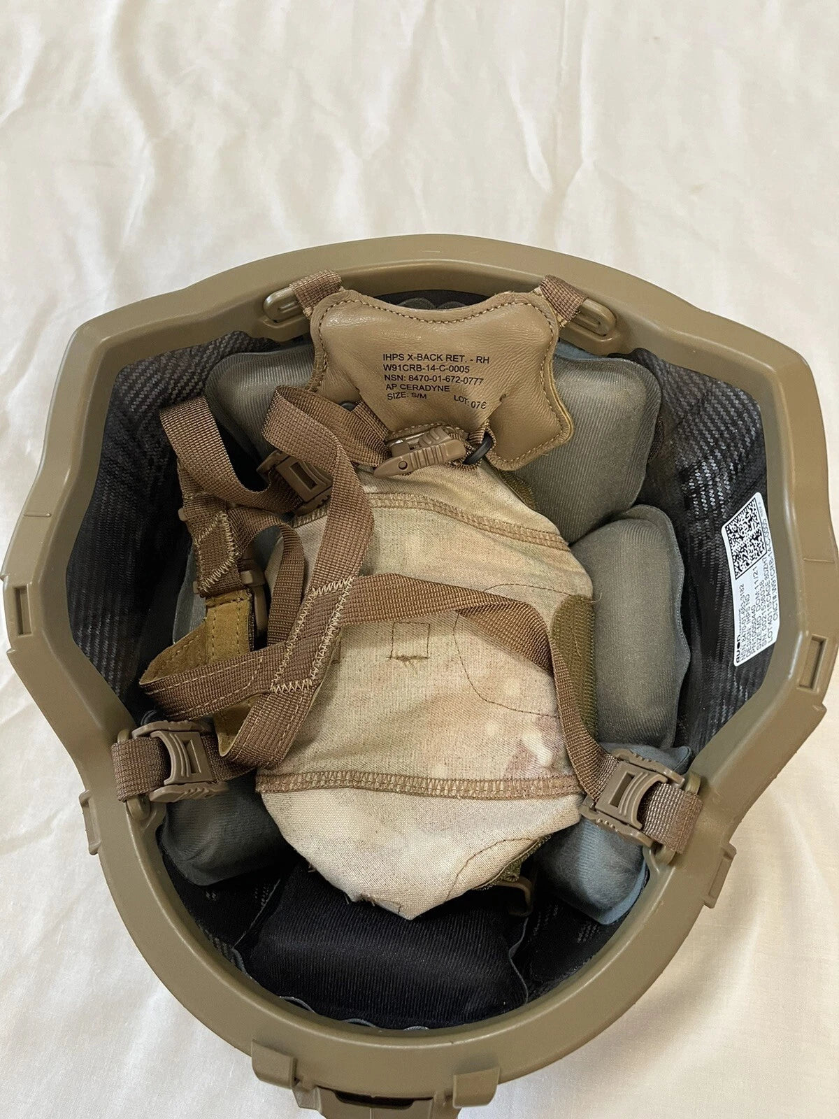 NEW CERADYNE IHPS Ballistic Protection Sys HelmetComplete AVON USMC Made IN USA. - Image 13