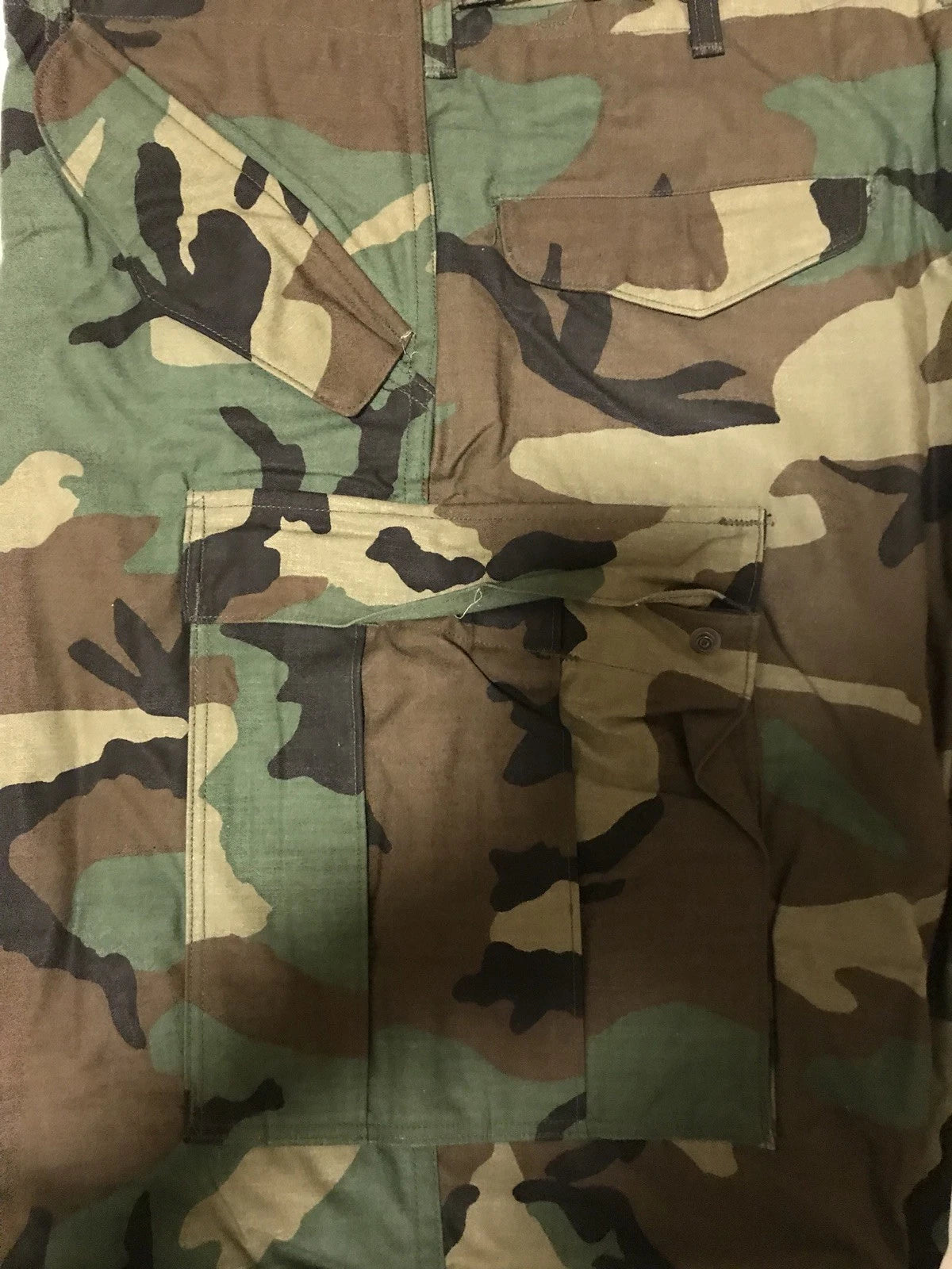 M65 Woodland Cold Weather Field Pants w Liner and Suspenders NOS USGI Med Reg - Image 4