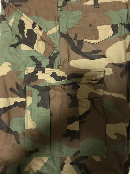 M65 Woodland Cold Weather Field Pants w Liner and Suspenders NOS USGI Med Reg - Image 4