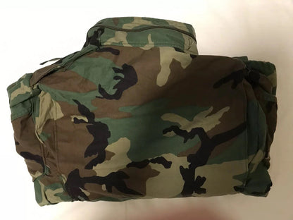 Genuine US Military Woodland Camoflauge M65 Field Jacket MXS Used Excellent - Image 8