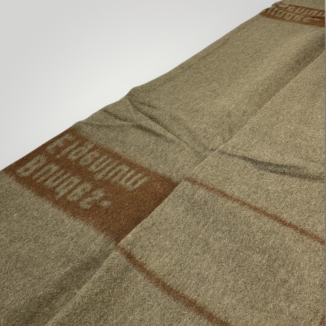 Genuine West German Army “Bundes-Eigentum” Wool Blanket