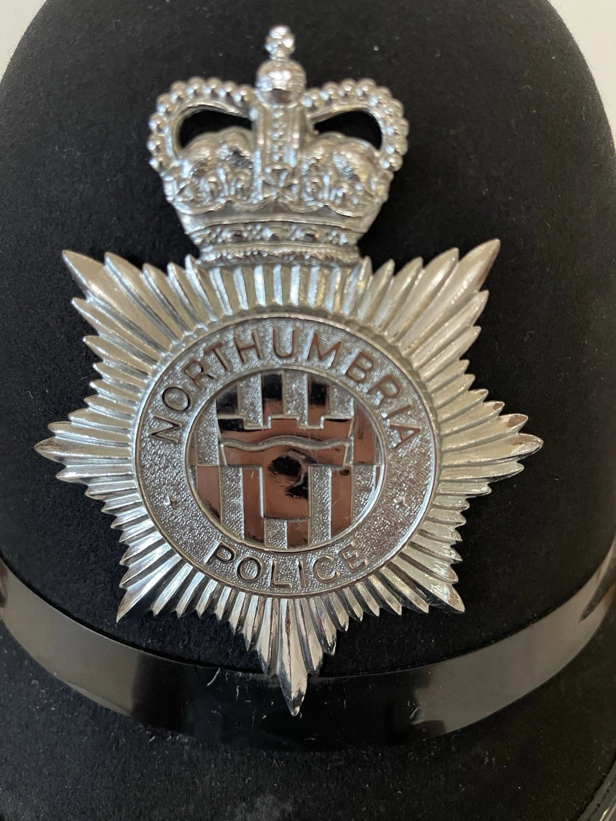 British Bobby  NORTHUMBRIA  Helmet Size Medium. - Image 2