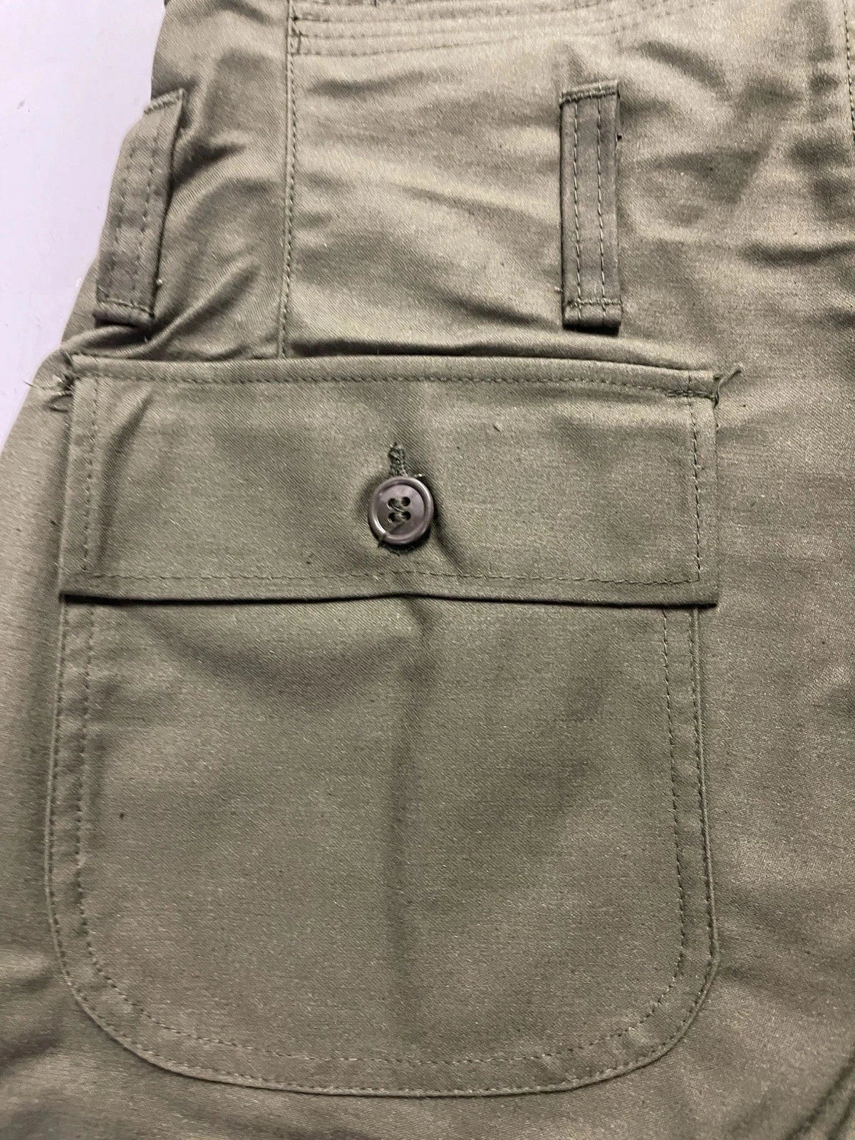 US Navy Nyco OD Cold Weather Permeable Deck Pants  Med. Reg.Alpha Ind .New. - Image 5
