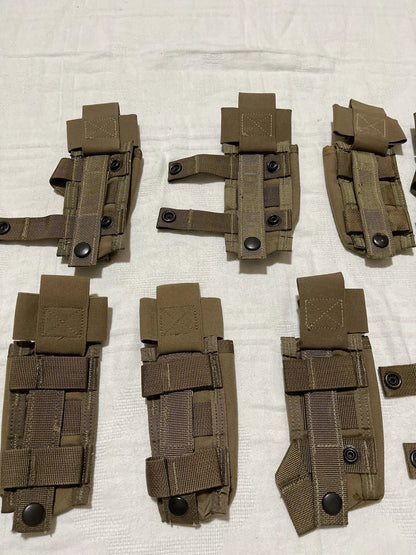 Lot of 10 Pc USMC Military  Tourniquet  MOLLE TQ CAT Pouch Coyote Brown NEW - Image 11