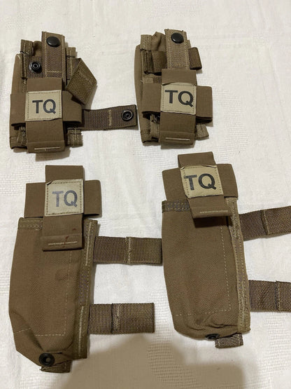 Lot of 10 Pc USMC Military  Tourniquet  MOLLE TQ CAT Pouch Coyote Brown NEW - Image 12