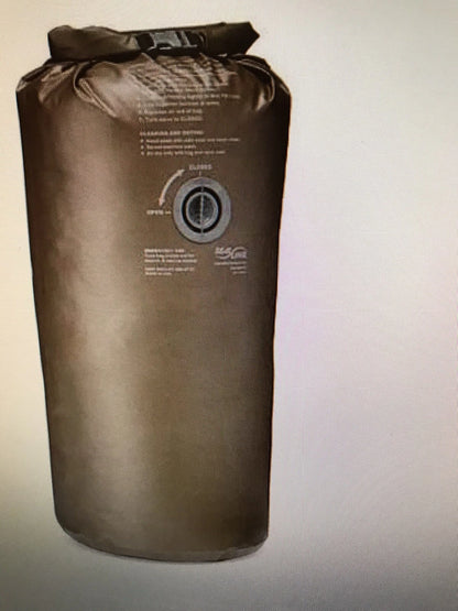  USMC 56L WATERPROOF DRY BAG COMPRESSION LIGHT WEIGHT BACK PACKING CAMP HUNTING - Image 1
