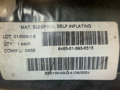 US Military Self-Inflating Sleeping Mat Dark Green NSN:8465-01-393-6515 NIP - Image 2