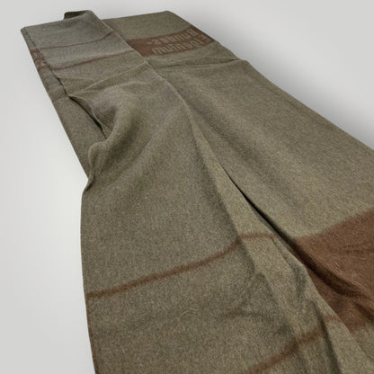 Genuine West German Army “Bundes-Eigentum” Wool Blanket