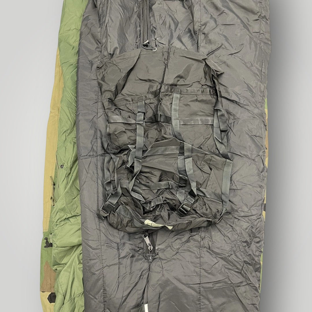 Genuine US Military 4 Pcs. Woodland Gortex Sleep System MSS Complete
