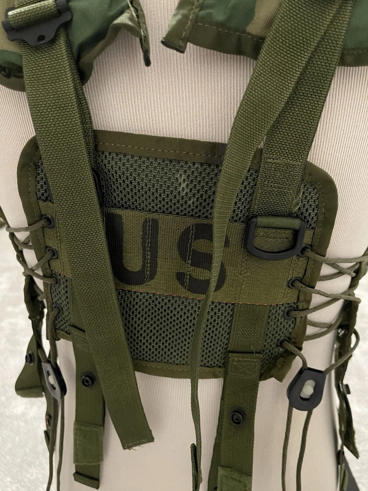 USGI Military Enhanced Tactical Load Bearing Vest Woodland 8415-01-296-8878 - Image 6