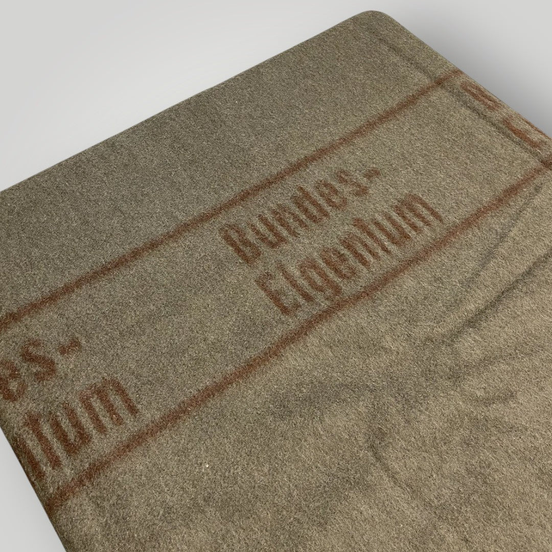 Genuine West German Army “Bundes-Eigentum” Wool Blanket