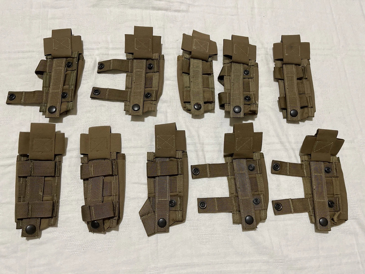 Lot of 10 Pc USMC Military  Tourniquet  MOLLE TQ CAT Pouch Coyote Brown NEW - Image 2