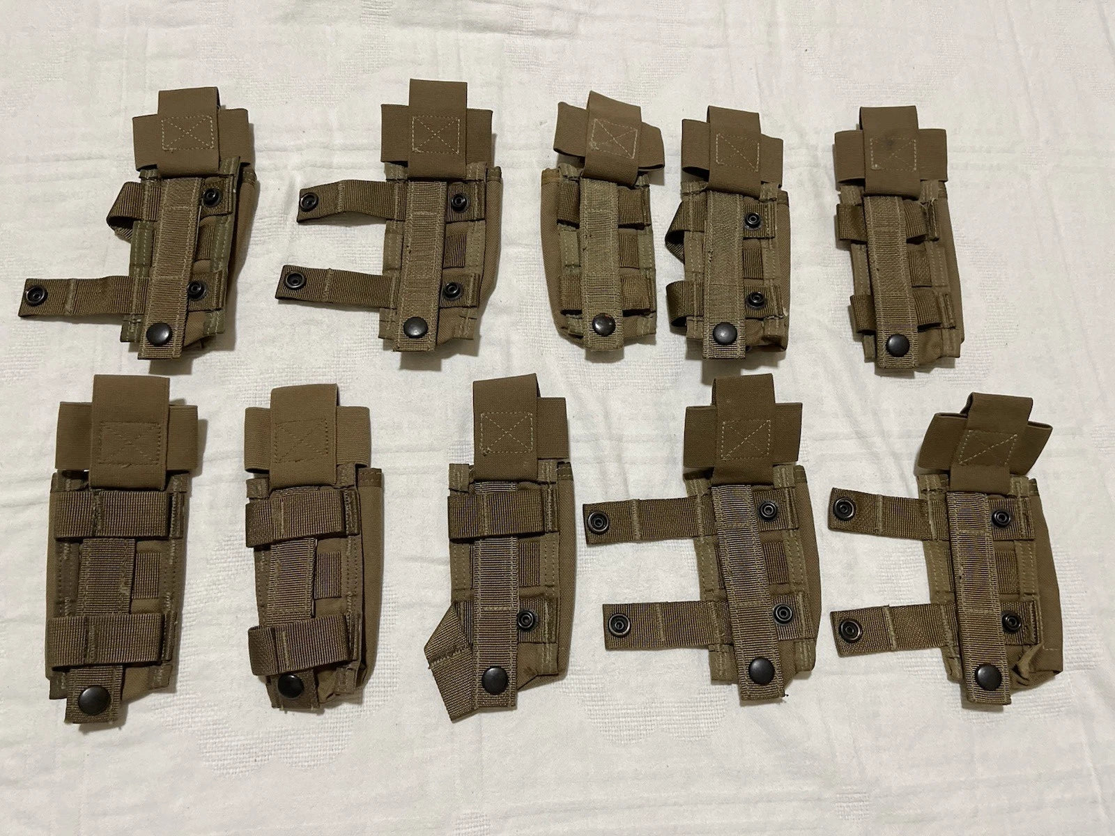 Lot of 10 Pc USMC Military  Tourniquet  MOLLE TQ CAT Pouch Coyote Brown NEW - Image 2