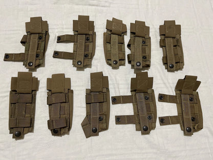 Lot of 10 Pc USMC Military  Tourniquet  MOLLE TQ CAT Pouch Coyote Brown NEW - Image 2