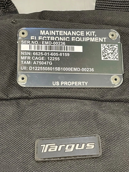 US Military Maintenance Kit, Electronic equipment back Pack. - Image 3