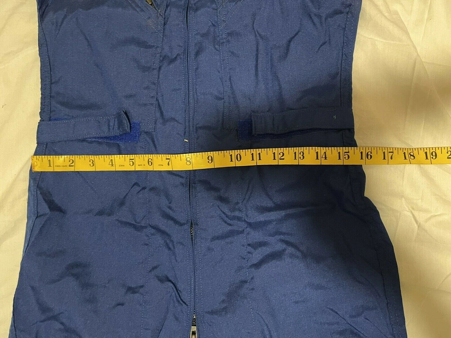 USAF Flyers Coverall ,Fire Resistant Aramid CWU-73P Blue size 32Short Youth Size - Image 11