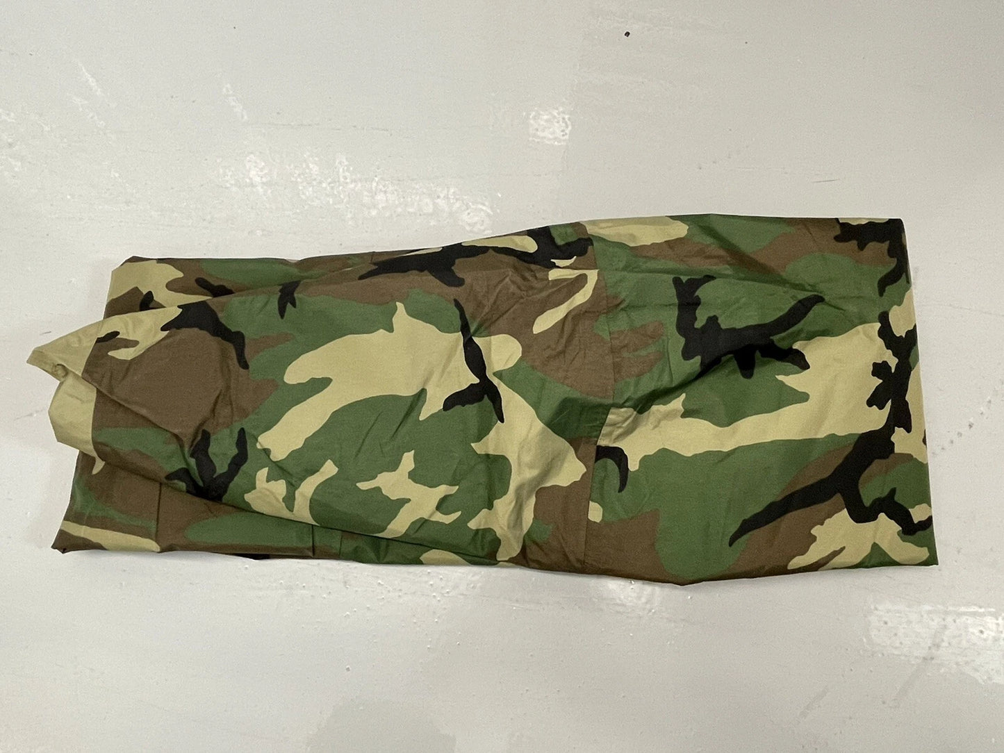 US Military Genuine Issue GI Modular Sleep System Bivy Cover, Woodland Camo,Used - Image 4