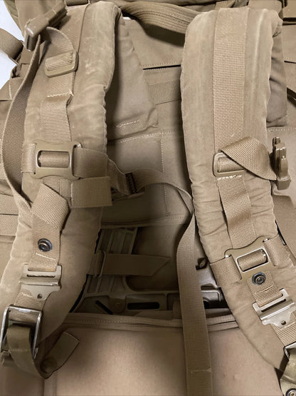 GENUINE USGI USMC FILBE RUCK SACK COMPLETE SYSTEM COYOTE BROWN FIELD PACK - Image 6