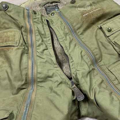 Genuine USAF WW II Flyers Intermediate Trousers Dated 1945 vintage Collectible. - Image 8
