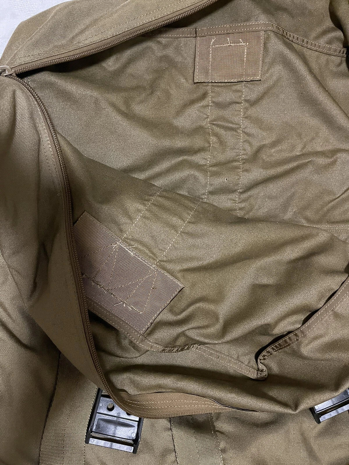 USMC FSBE Deployment Kit Bag Field Pack Marine Corp Equipment Bag Coyote Brown - Image 9