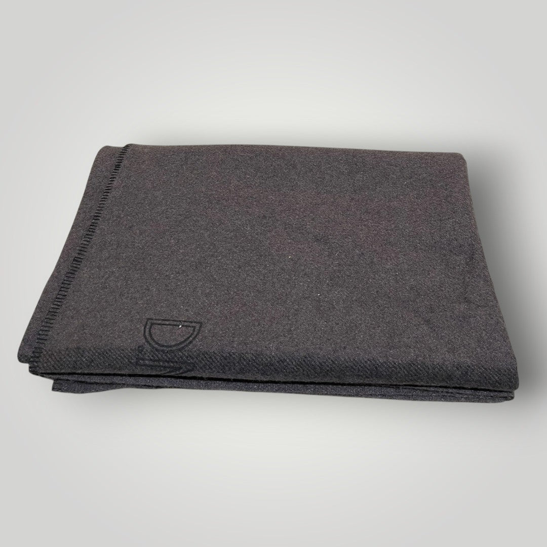 Vintage Canadian Civil Defense Wool Blanket (1950s–1960s)