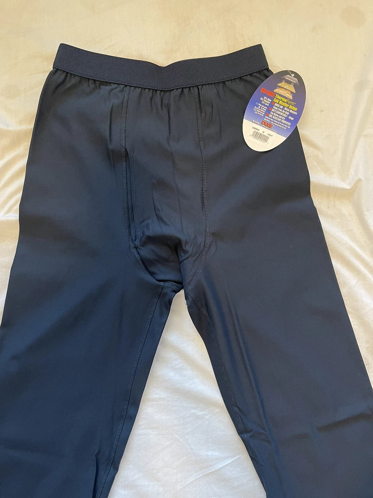 Navy blue cold weather moisture wickning thermal wear Pants/Bottom by.Thermaform - Image 3