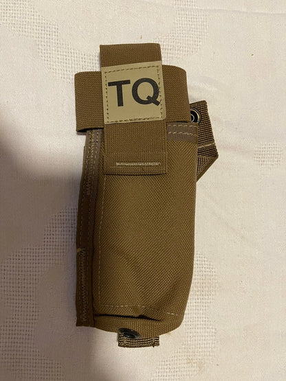 US Military C-A-T Carrier Tourniquet Holder MOLLE TQ CAT Pouch Coyote Brown - Image 1