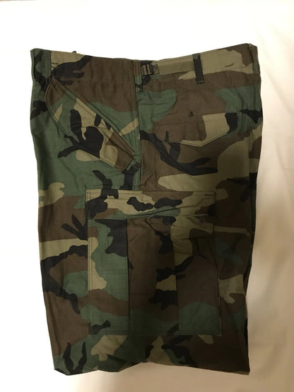 M65 Woodland Cold Weather Field Pants w Liner and Suspenders NOS USGI Med Reg - Image 5