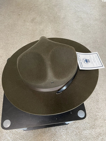 Genuine US military Garrison Collection Drill Sergeants  Hat Brand New M= 57cm - Image 4