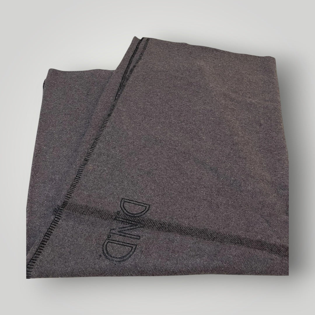 Vintage Canadian Civil Defense Wool Blanket (1950s–1960s)