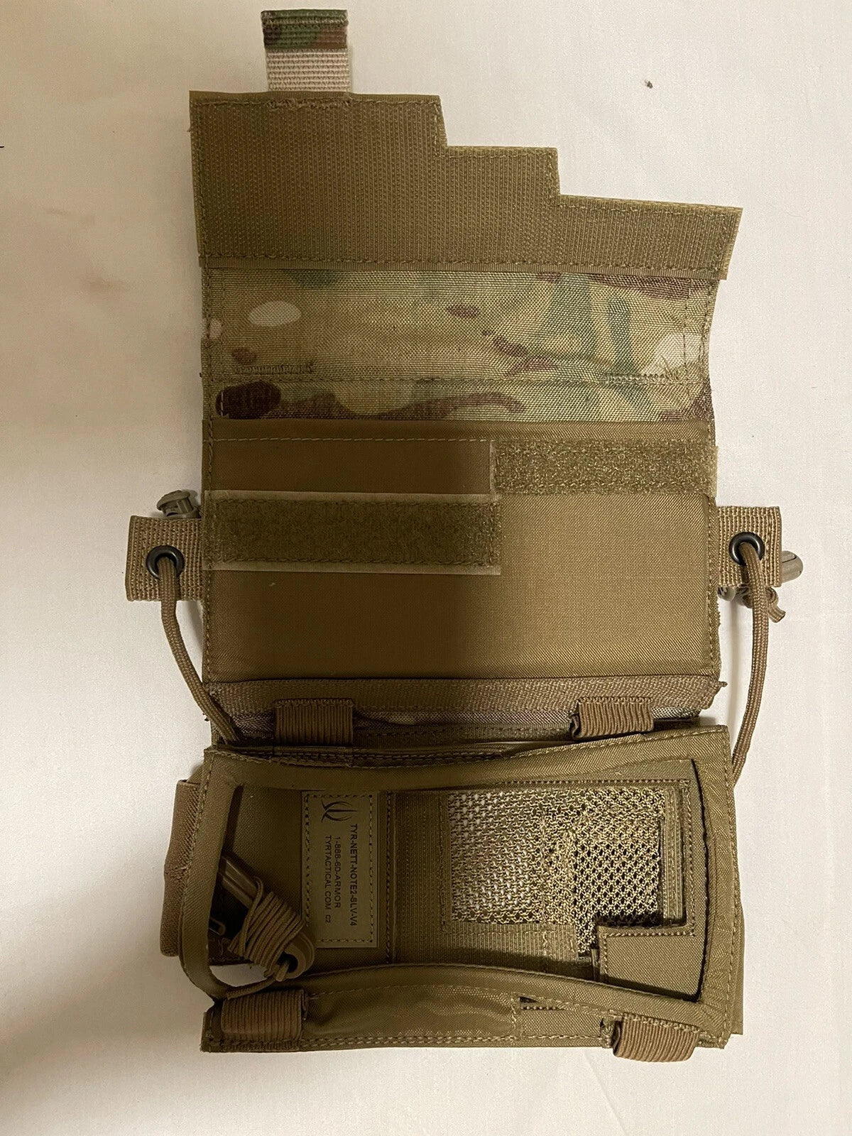 US MILITARY MOLLE MULTICAM TACTICAL WALLET UTILITY ADMIN POUCH CELL PHONE CASE N - Image 7