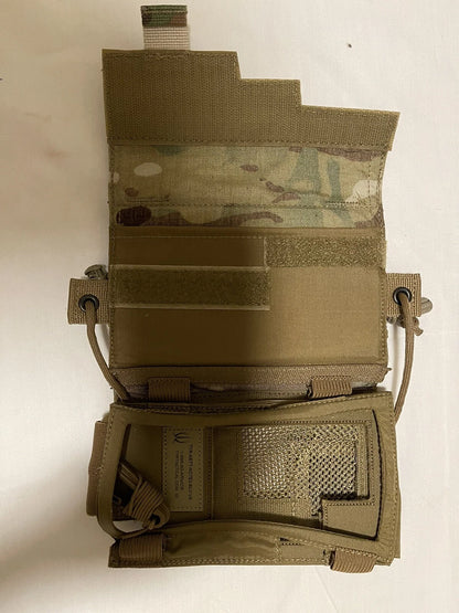 US MILITARY MOLLE MULTICAM TACTICAL WALLET UTILITY ADMIN POUCH CELL PHONE CASE N - Image 7