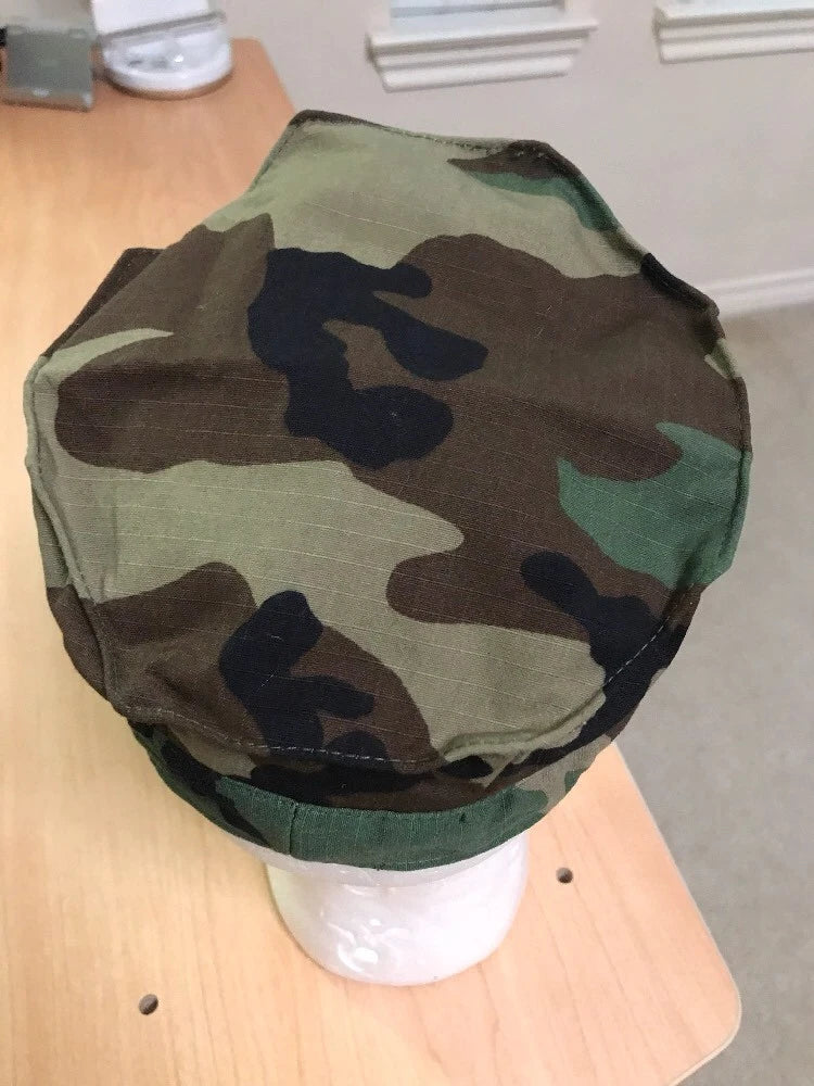 Genuine Vintage US GI USMC 8 Point Camoflauge Cap Size Small - Image 4