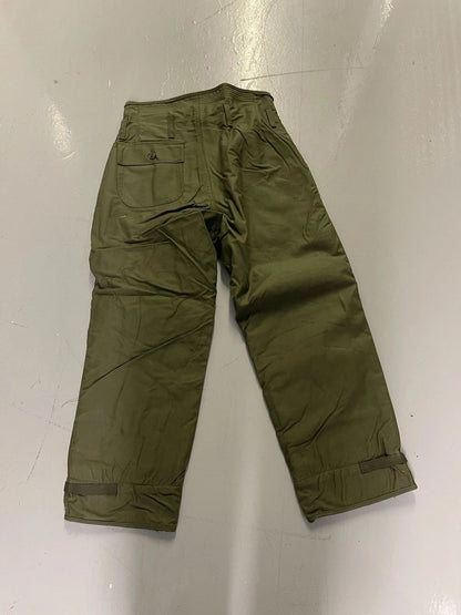 US Navy Nyco OD Cold Weather Permeable Deck Pants  Med. Reg.Alpha Ind .New. - Image 2