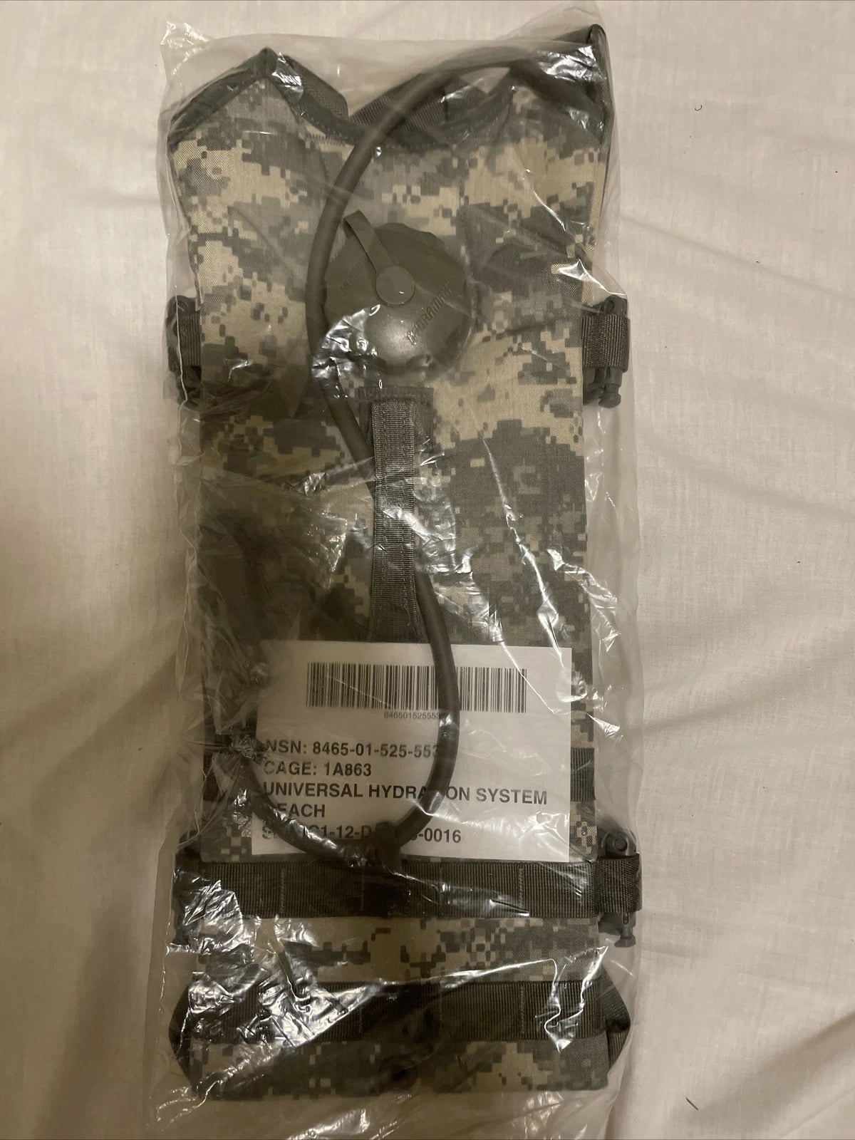 HYDRATION SYSTEM PACK BACKPACK US MILITARY ISSUED DIGITAL CAMO CAMPING HUNTING N - Image 1