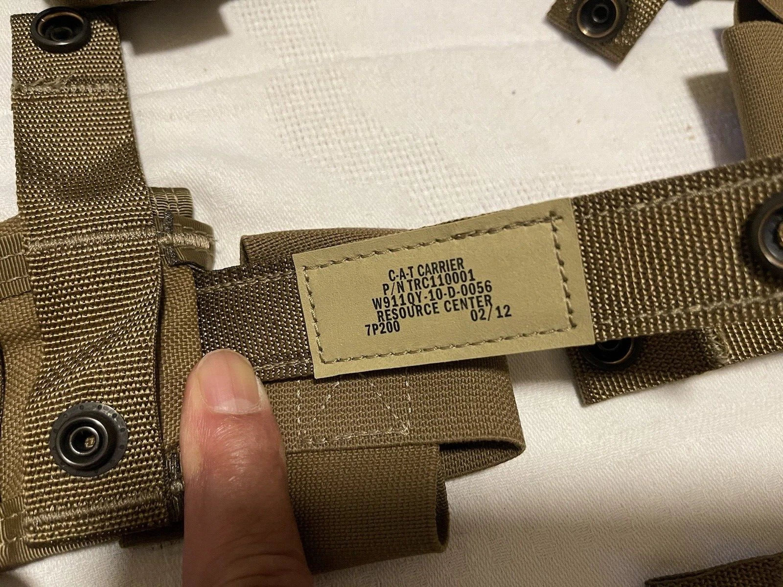 Lot of 5 Pc USMC Military  Tourniquet  MOLLE TQ CAT Pouch Coyote Brown NEW - Image 4