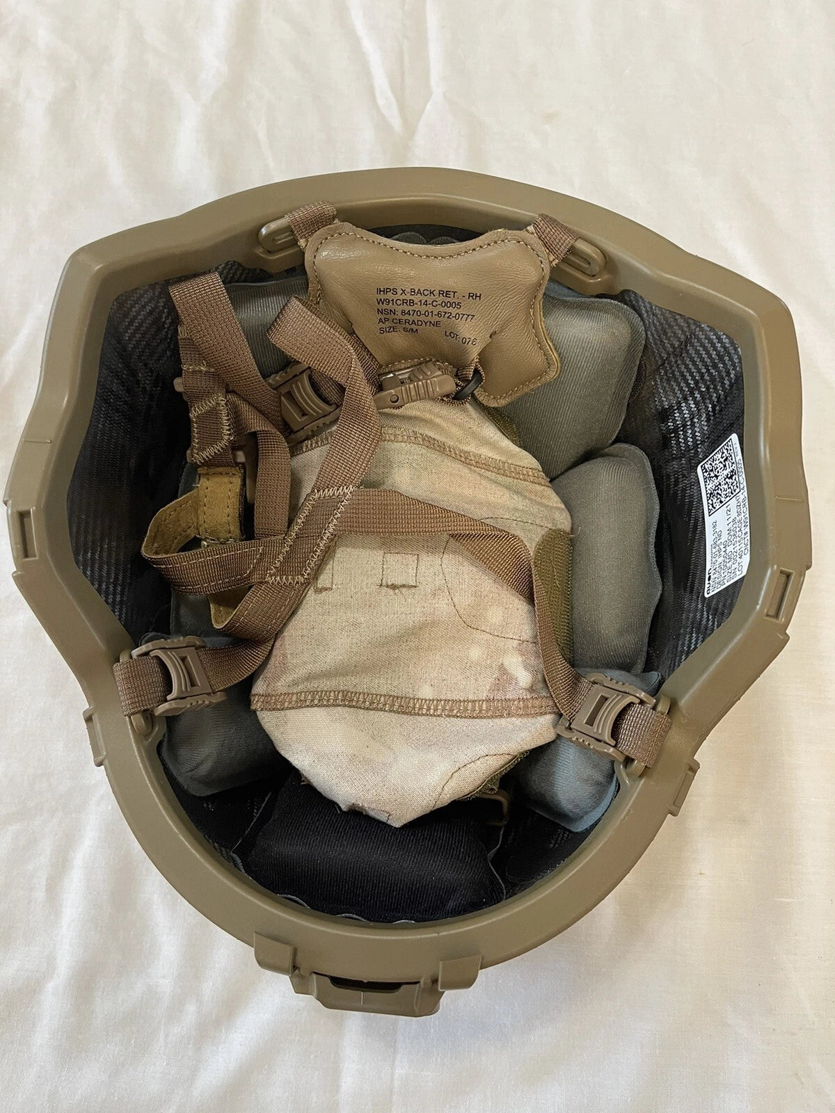 NEW CERADYNE IHPS Ballistic Protection Sys HelmetComplete AVON USMC Made IN USA. - Image 16
