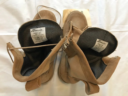US Army Flight and Combat Vehical Crewman Authorized Desert Tan Boots By Wellco  - Image 5