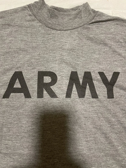 MEN'S MED SHIRT LONG SLEEVE PHYSICAL T-SHIRT IPFU FITNESS US ARMY REFLECTIVE PT - Image 2