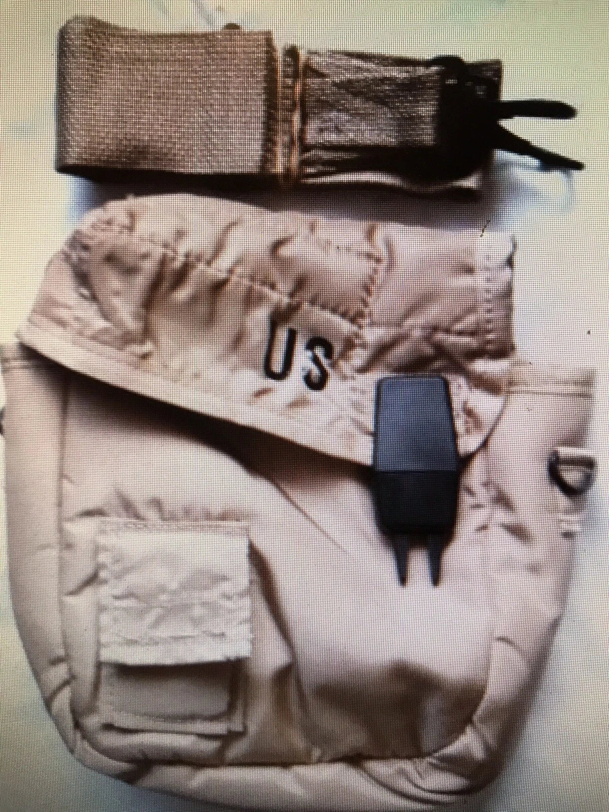 US Military 2 Quart Desert Canteen Cover and Shoulder Strap New - Image 2