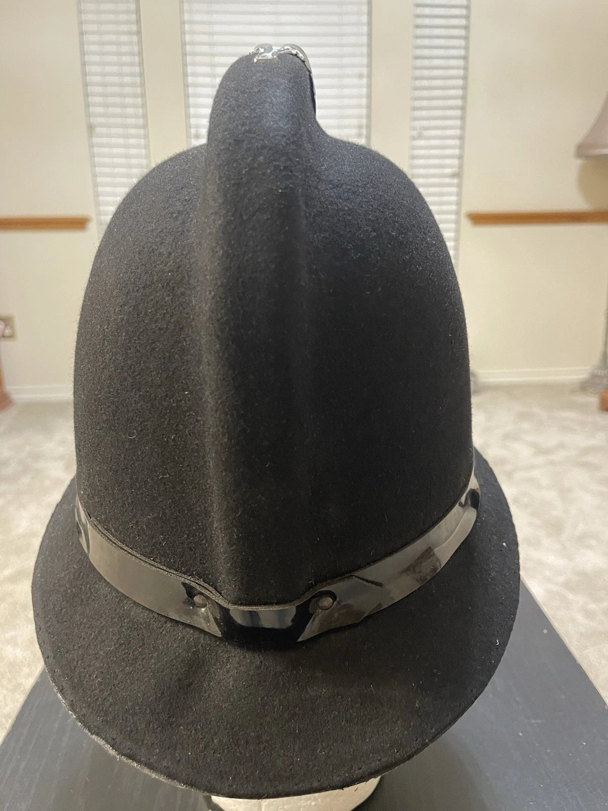 British Bobby  NORTHUMBRIA  Helmet Size 61/62 CM. X Large, 75/8" to 73/4 , Mint. - Image 4